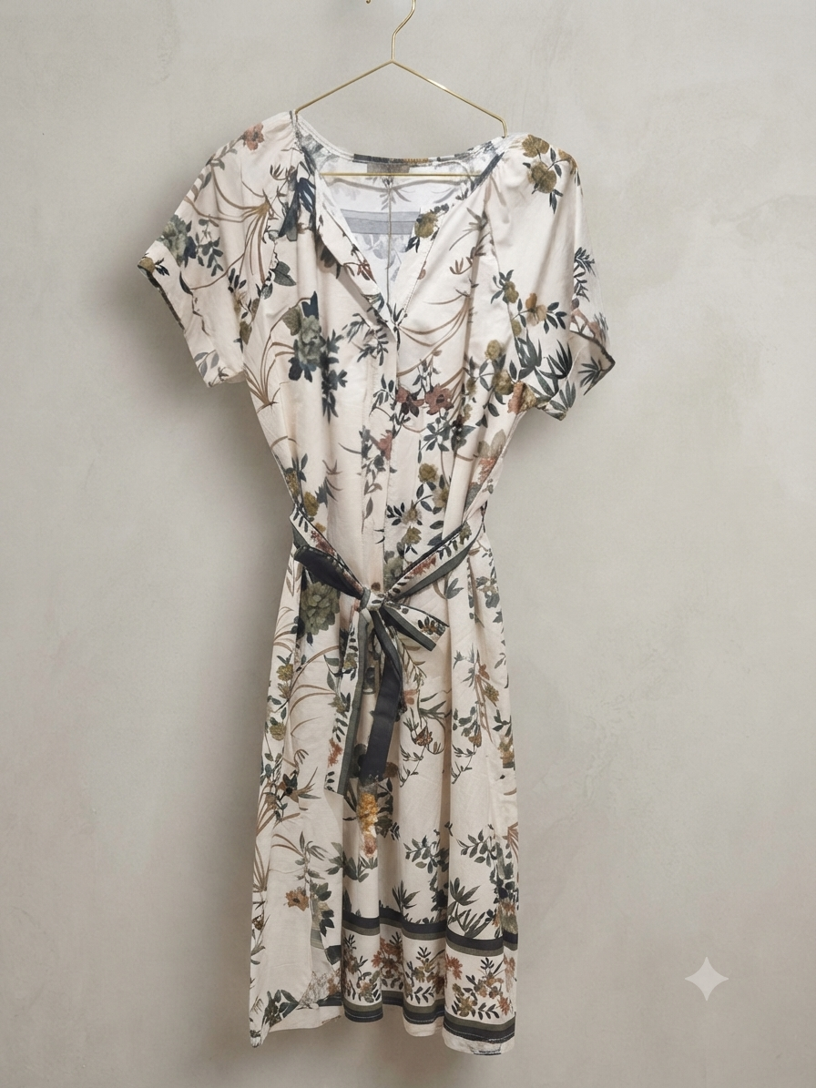 Kleid mit Blumenmuster