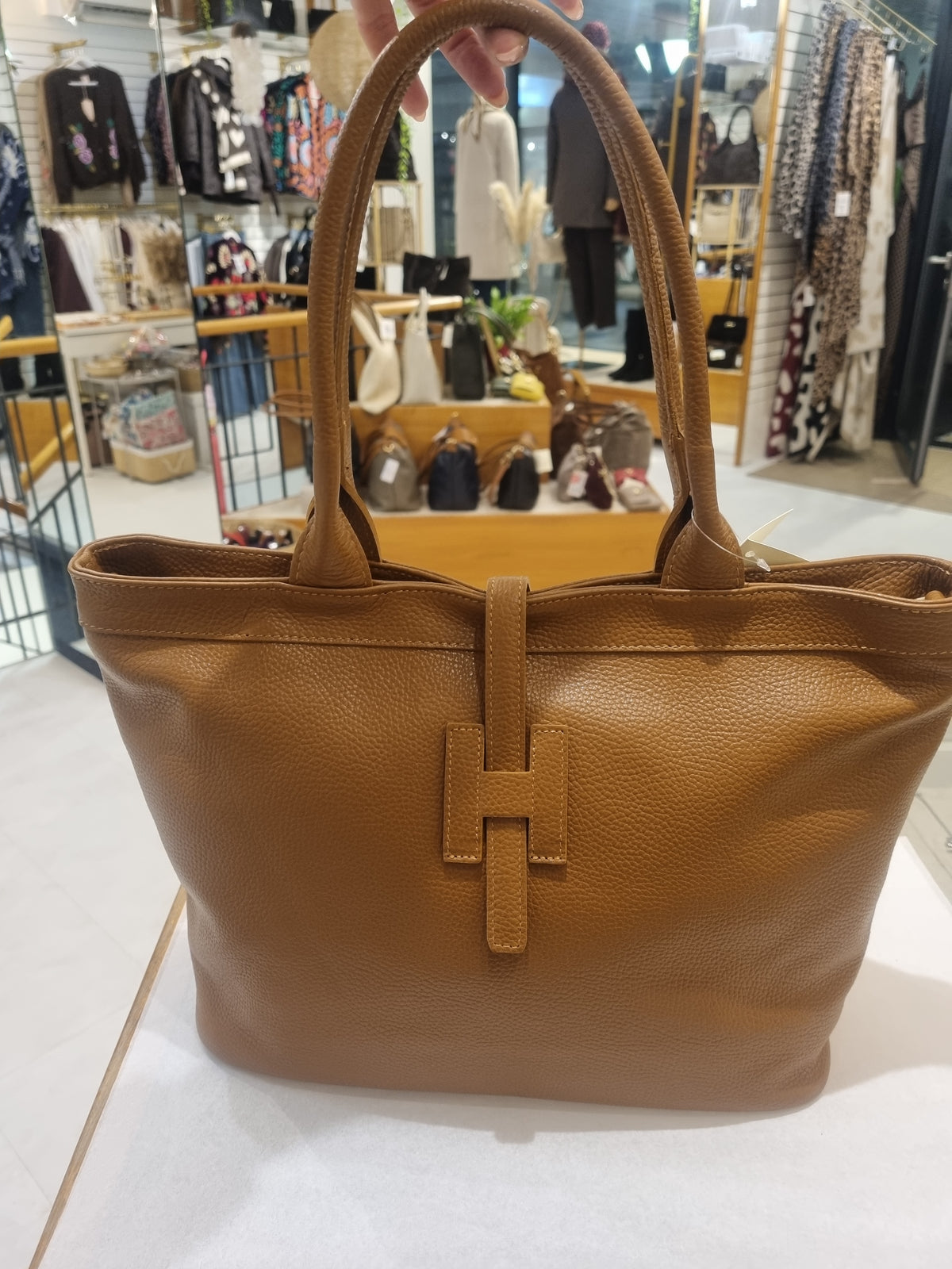 H-Tasche Leder