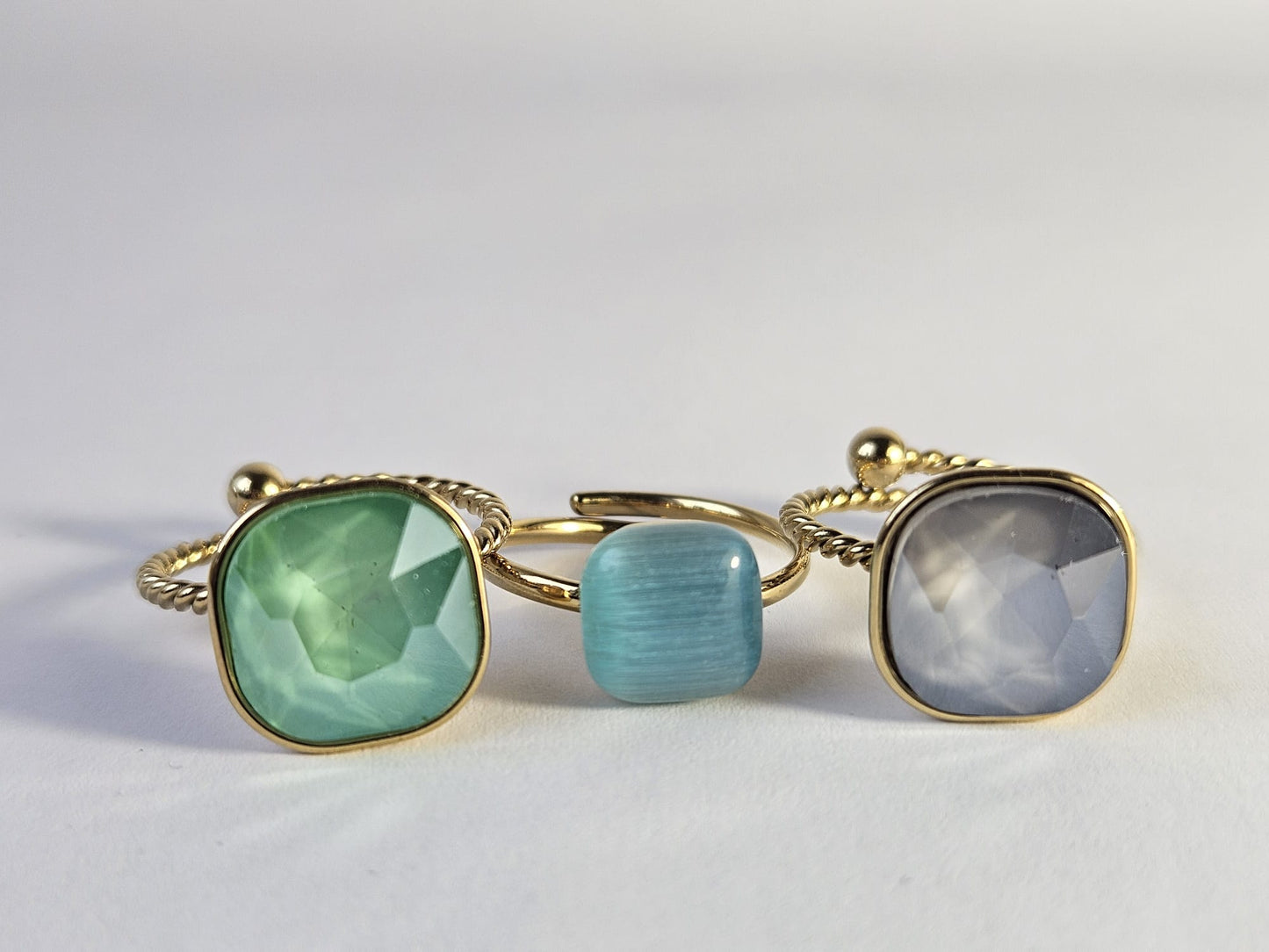 Gris Marino Ring Gold