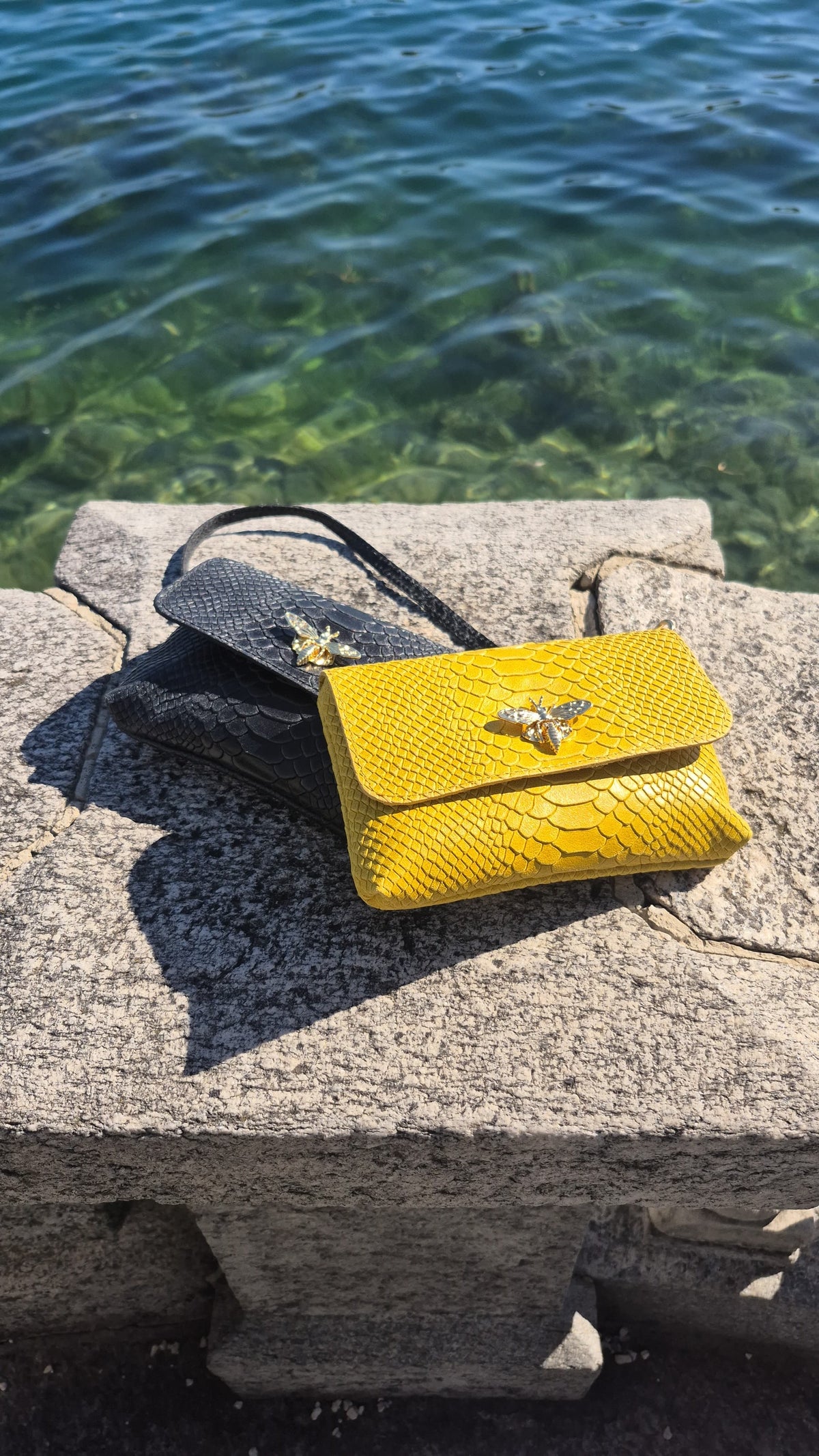Kleine Echtleder Tasche