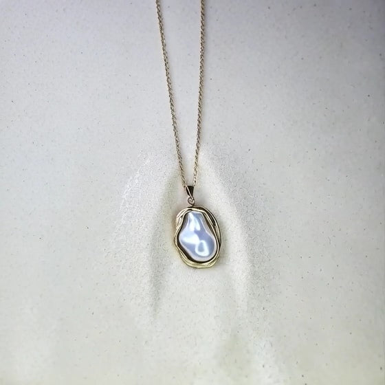 Perla del Mar Gold Halskette