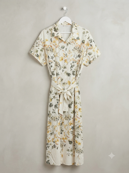 Kleid Blumenmusterung