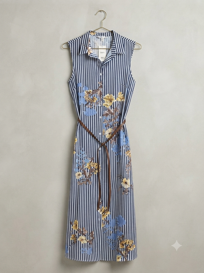Kleid Blumen Musterung