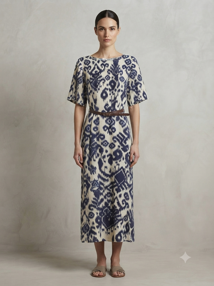 Kleid mit Ärmel