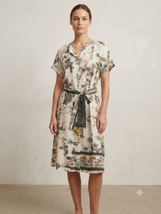 Kleid mit Blumenmuster