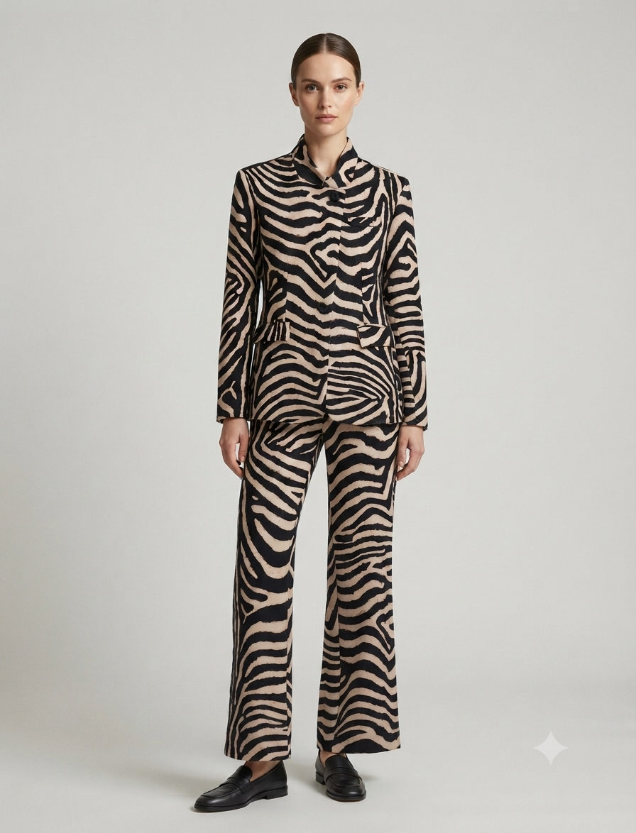 Hose Zebra Musterung