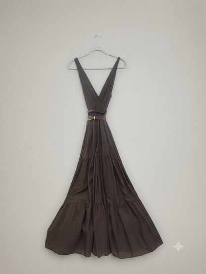 Kleid mit Gurt