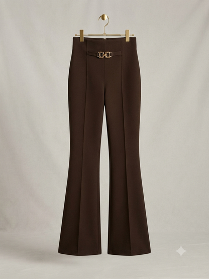 Stoffhose mit Applikation