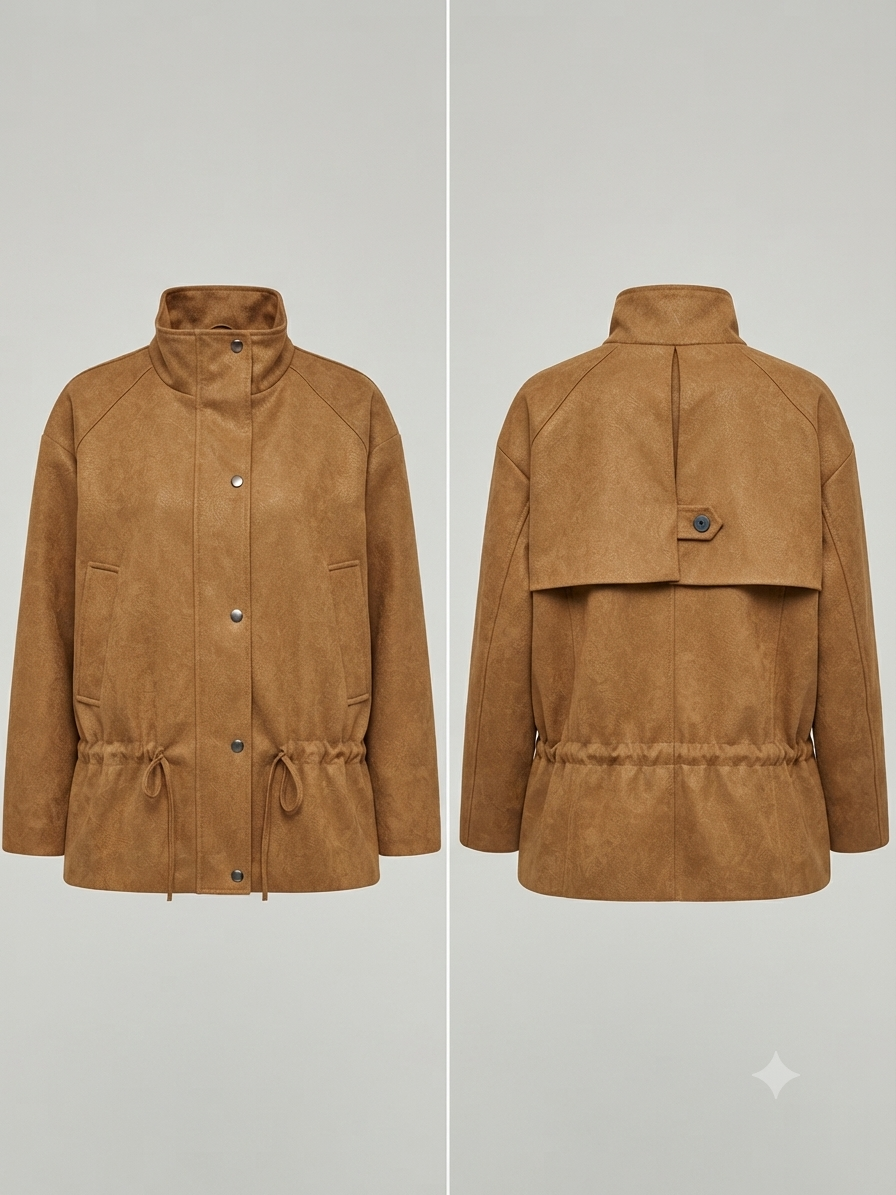 Verlour Kunstleder Jacke