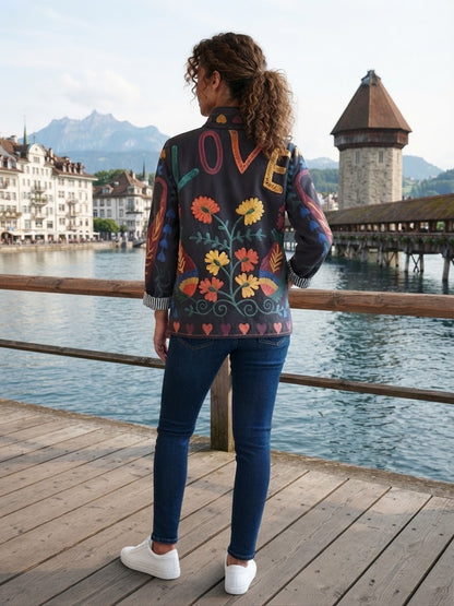 Indische Boho Chic Jacke