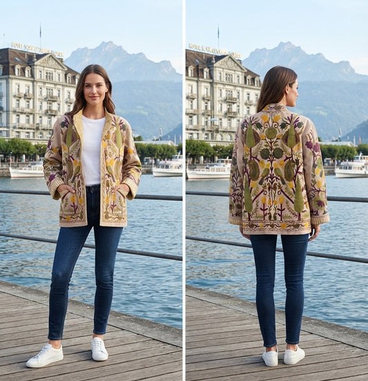 Indische Boho Chic Jacke