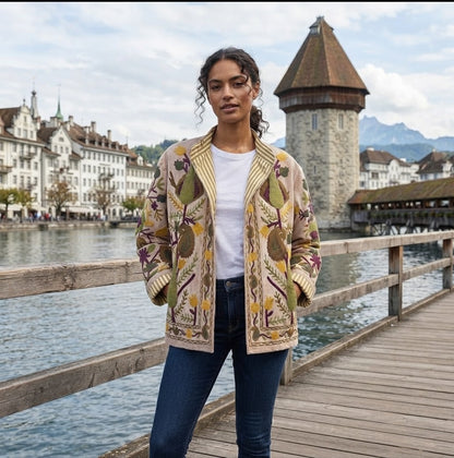 Indische Boho Chic Jacke