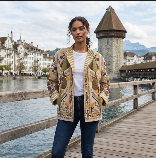 Indische Boho Chic Jacke