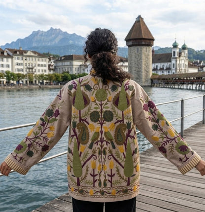 Indische Boho Chic Jacke