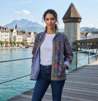 Indische Boho Chic Jacke