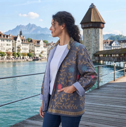 Indische Boho Chic Jacke