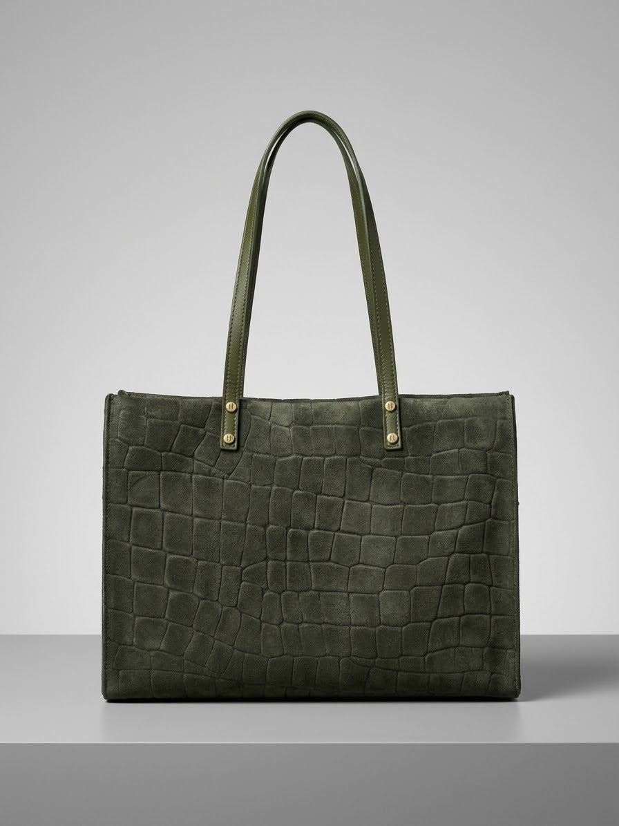 Crock Style Leder Tasche