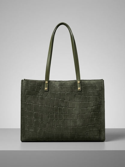 Crock Style Leder Tasche