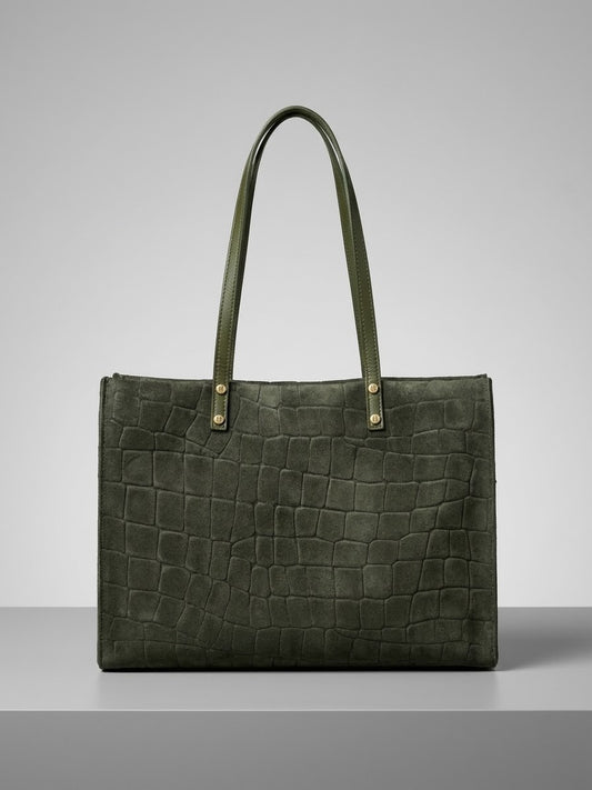 Crock Style Leder Tasche