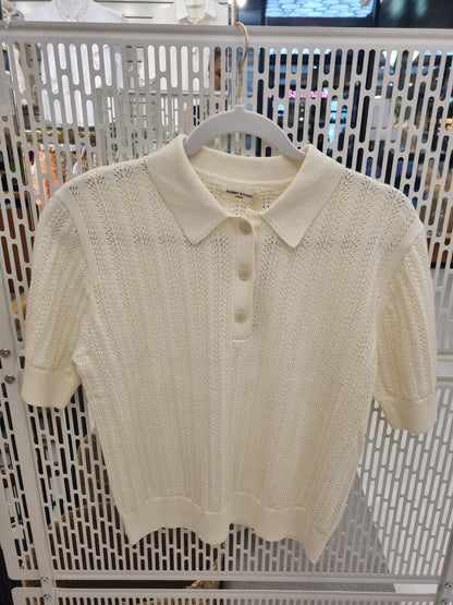 T-Shirt Polo Strick
