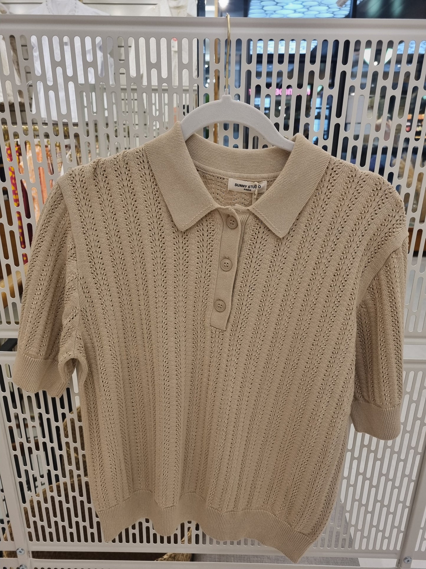 T-Shirt Polo Strick