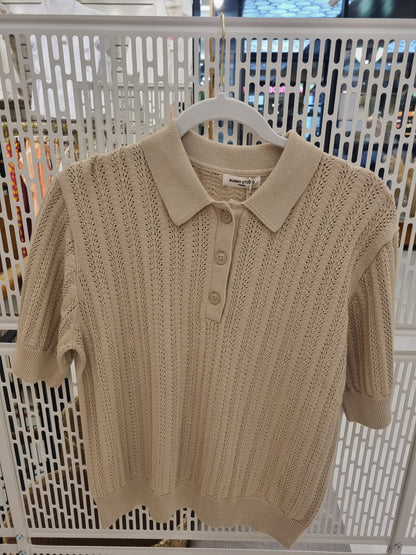 T-Shirt Polo Strick