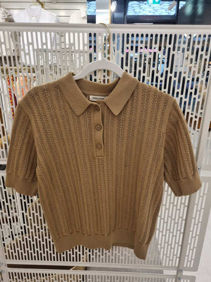 T-Shirt Polo Strick