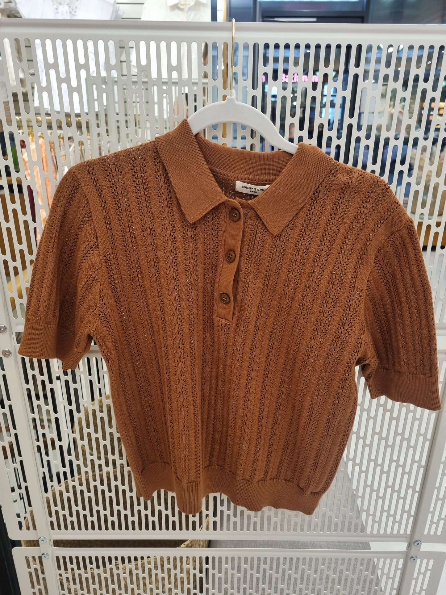 T-Shirt Polo Strick