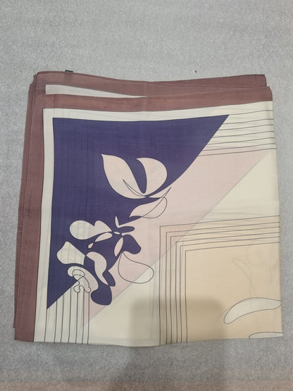 Schal / Foulard Seiden Optik