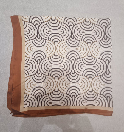 Schal / Foulard Seiden Optik