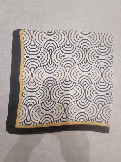 Schal / Foulard Seiden Optik