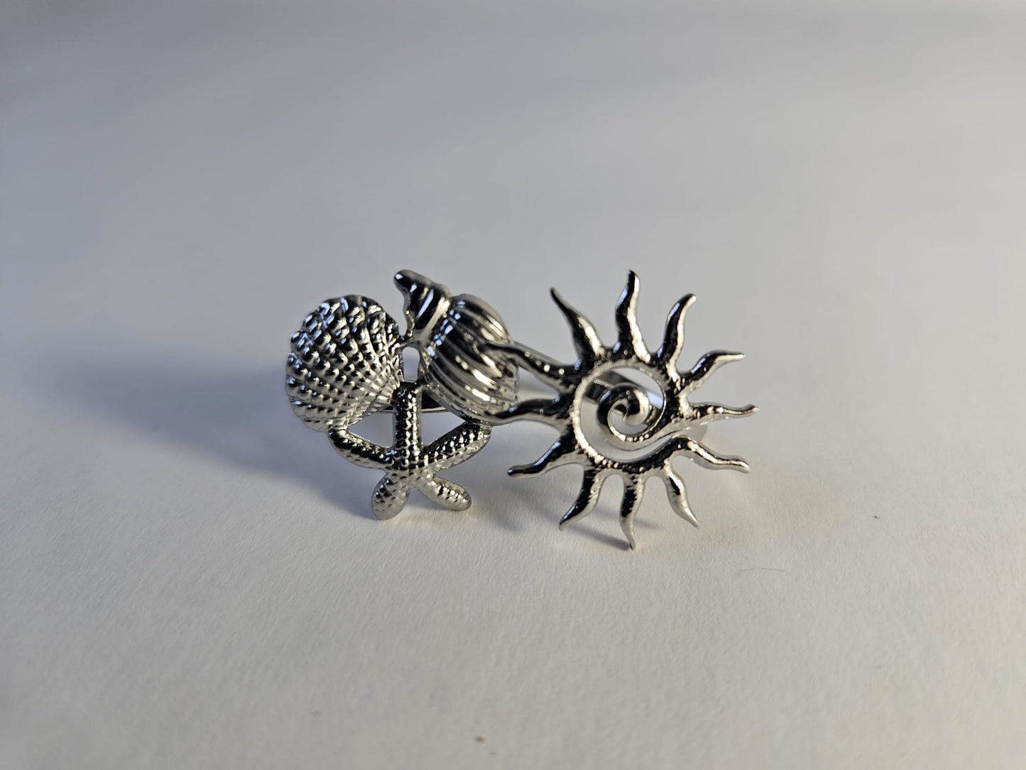 Sol Plateado Ring Silber