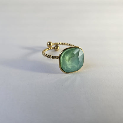 Verde Marino Ring Gold