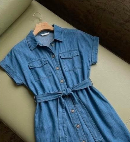 Talbots Jeanshemdkleid