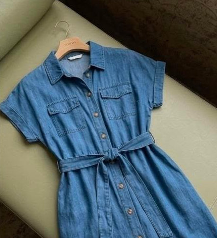 Talbots Jeanshemdkleid