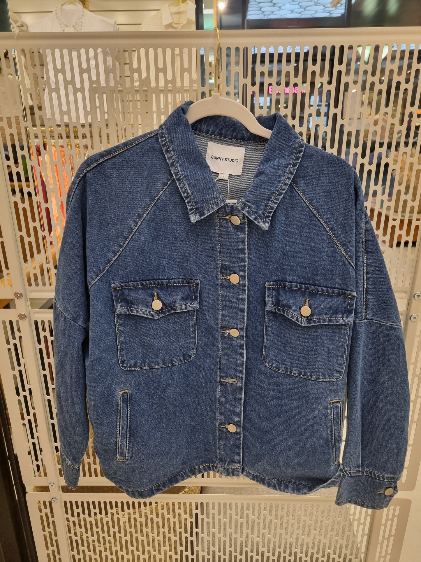 Jeans Jacke Oversize
