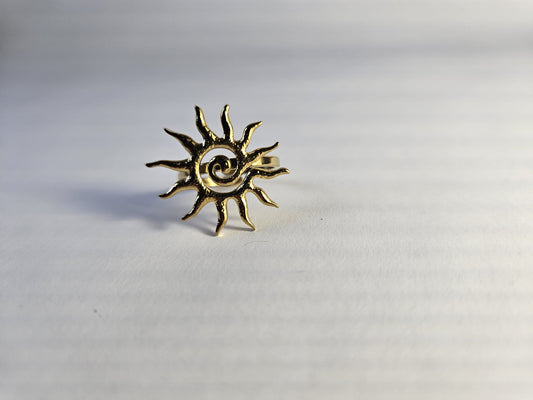 "El Sol Dorado" Ring Gold