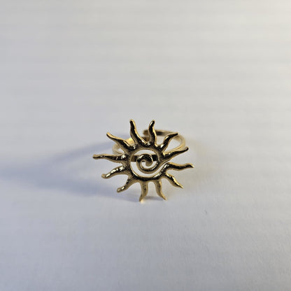"El Sol Dorado" Ring Gold