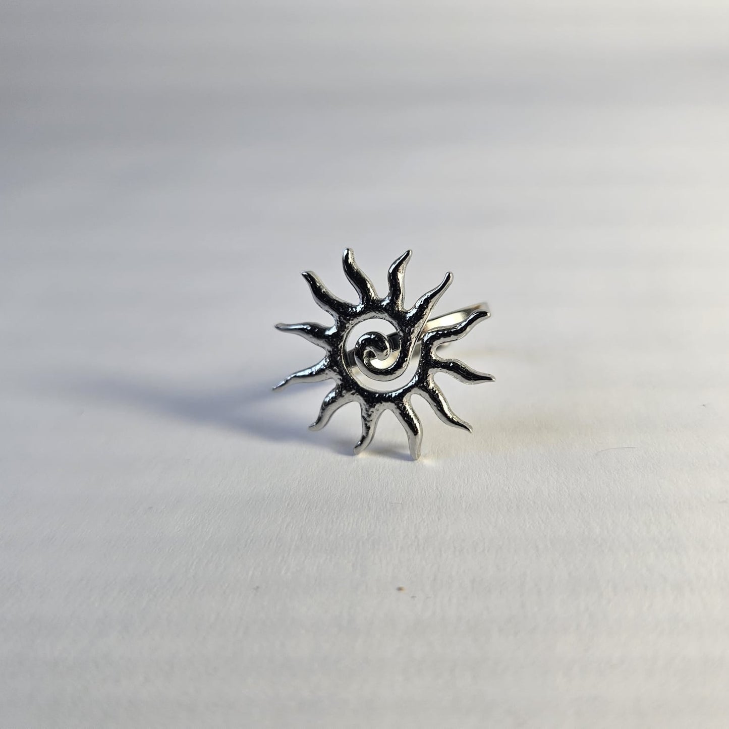 Sol Plateado Ring Silber