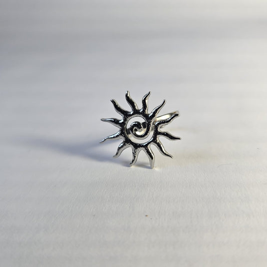 Sol Plateado Ring Silber