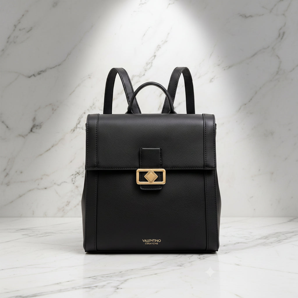 Camel Satchel Tasche mit goldfarbenem Verschluss
